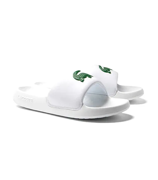 Men's Croco 1.0 Synthetic Slides White/Green