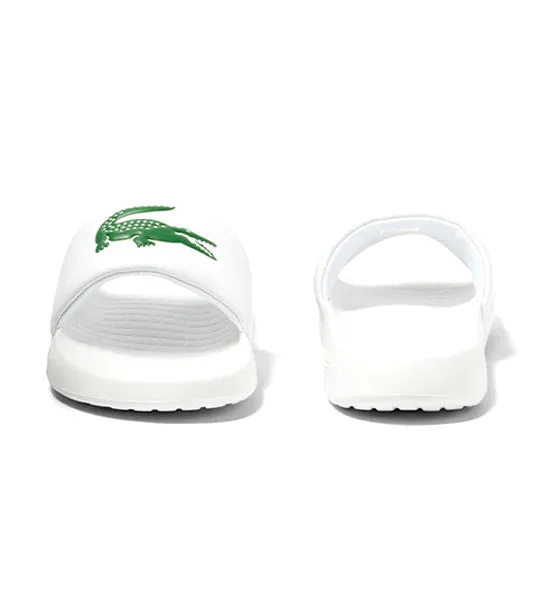 Men's Croco 1.0 Synthetic Slides White/Green