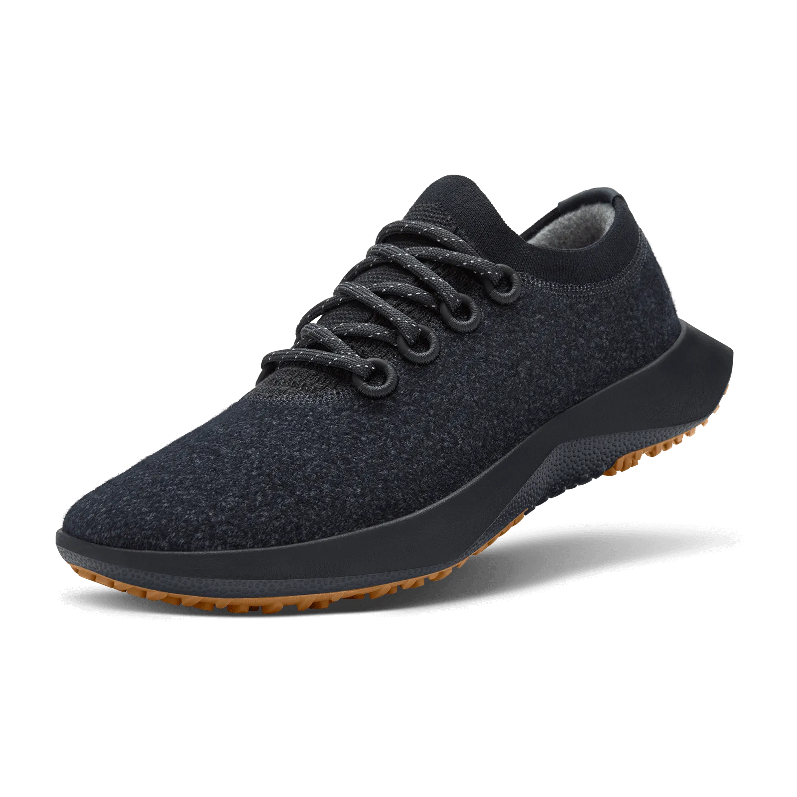 Mens Natural Black Wool Dasher Mizzles with Natural Black Sole - Stylish & Comfortable Footwear for Cold Weather