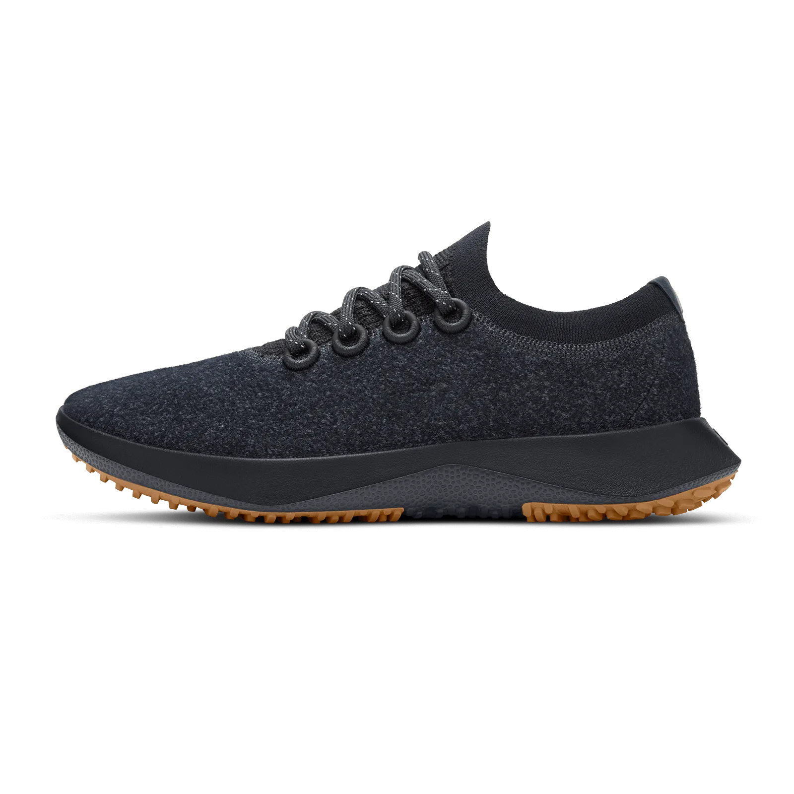 Mens Natural Black Wool Dasher Mizzles with Natural Black Sole - Stylish & Comfortable Footwear for Cold Weather