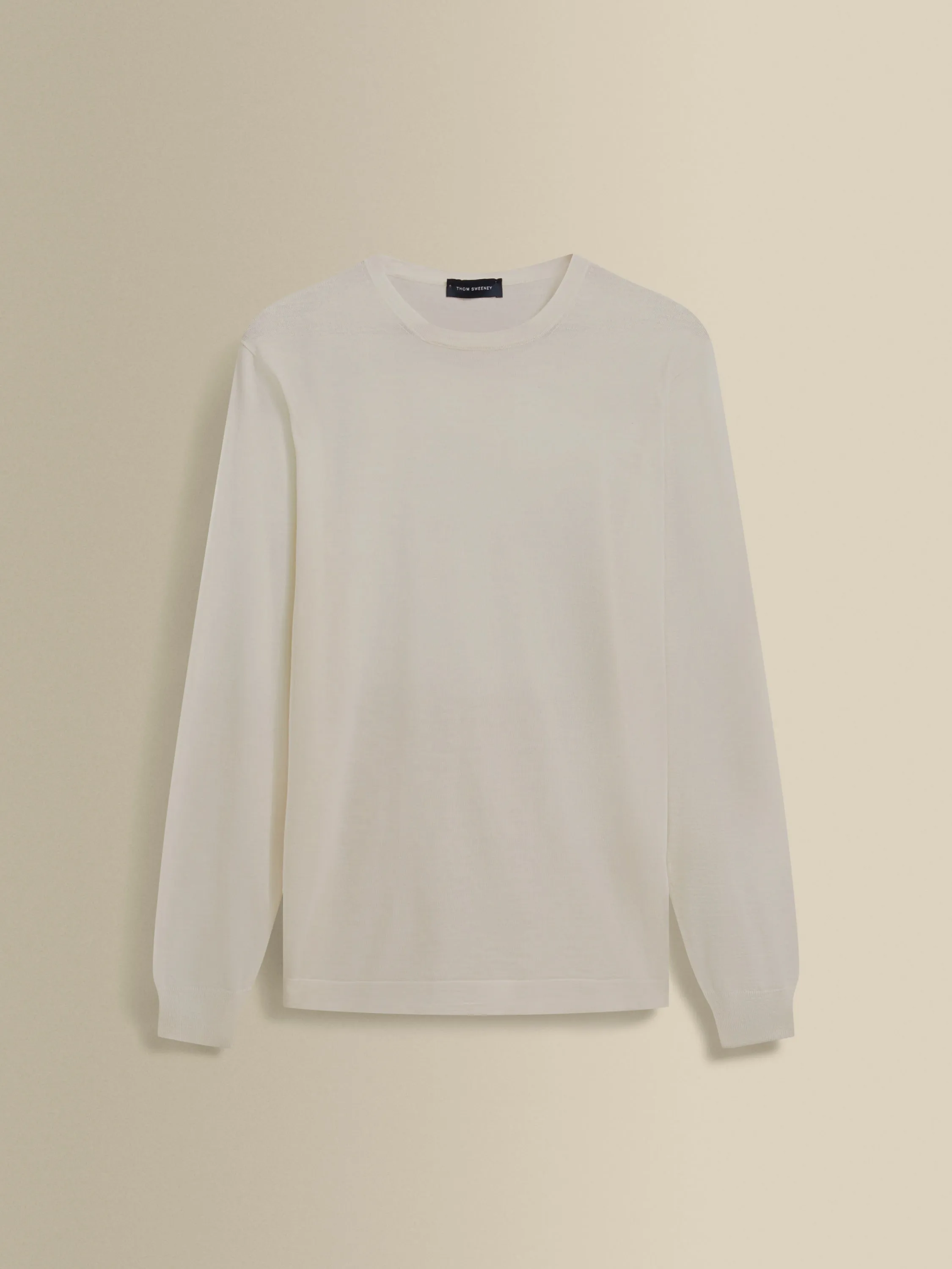 Merino Wool Extrafine Crew Neck Sweater