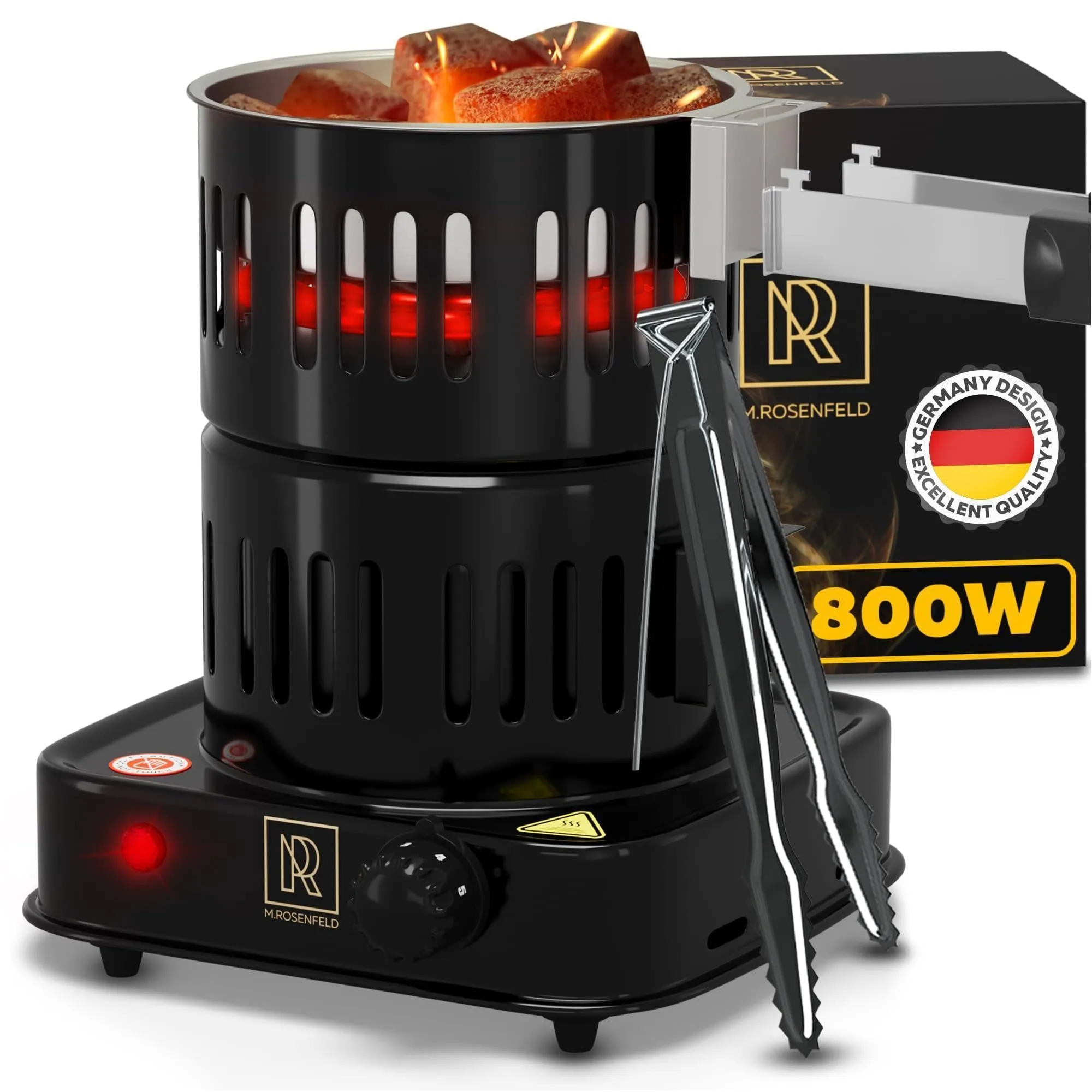 Multipurpose Electric Charcoal Starter 800W Electric Charcoal Burner ETL Stove