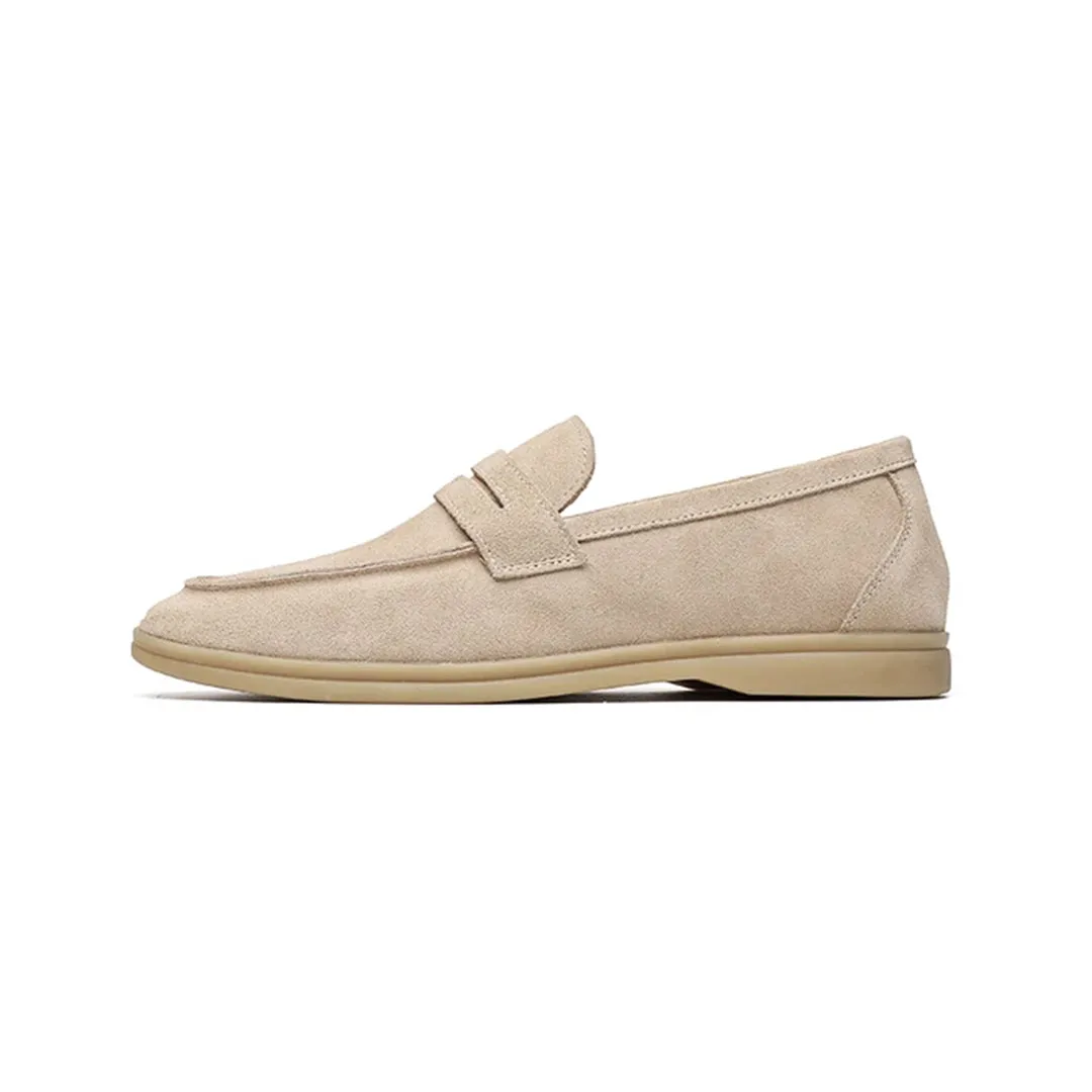 Noble Wear Suede Strap Loafers