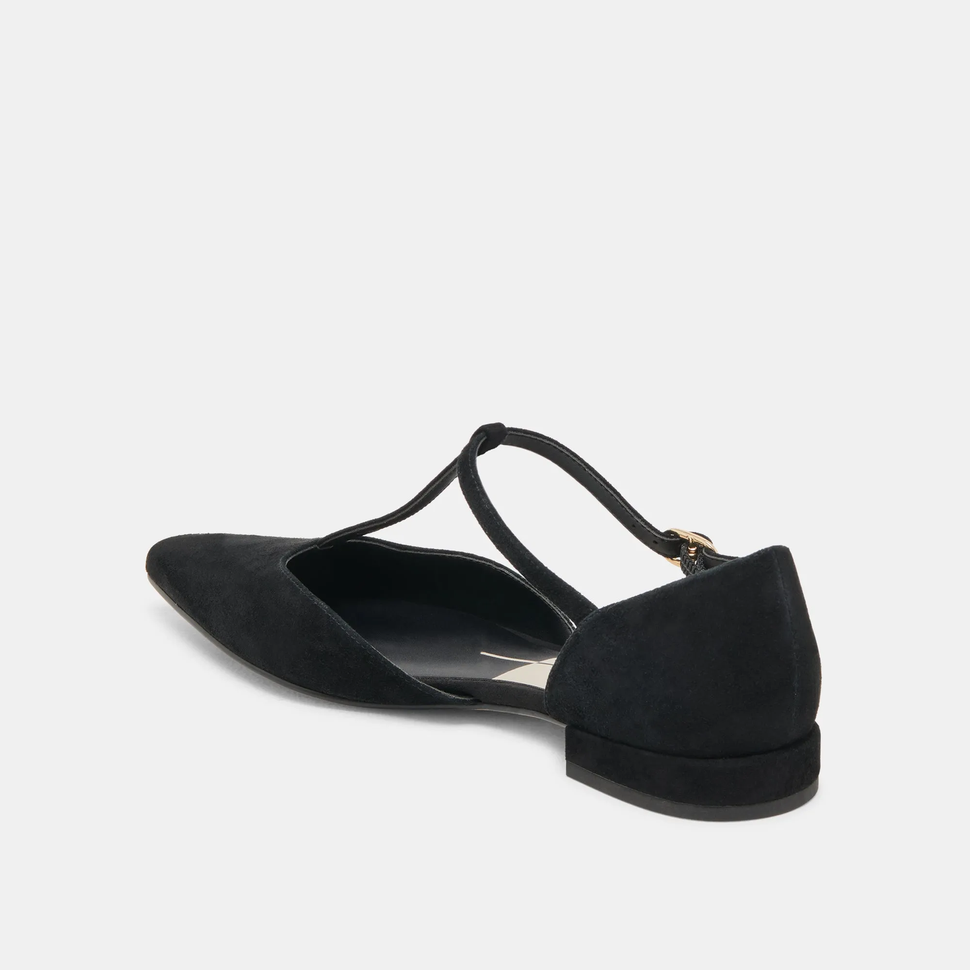 PEATY FLATS ONYX SUEDE