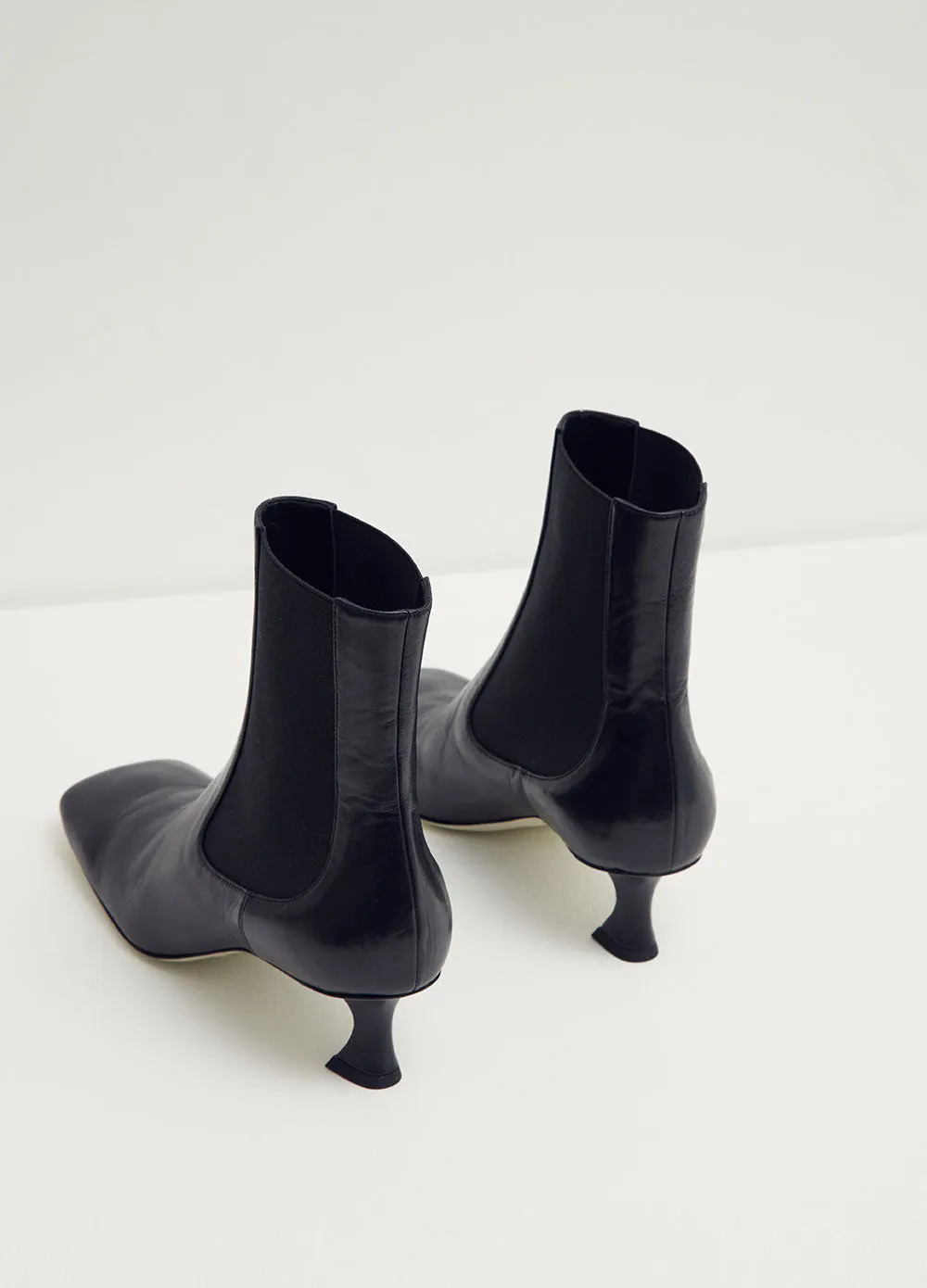 Pointed Heel Boots