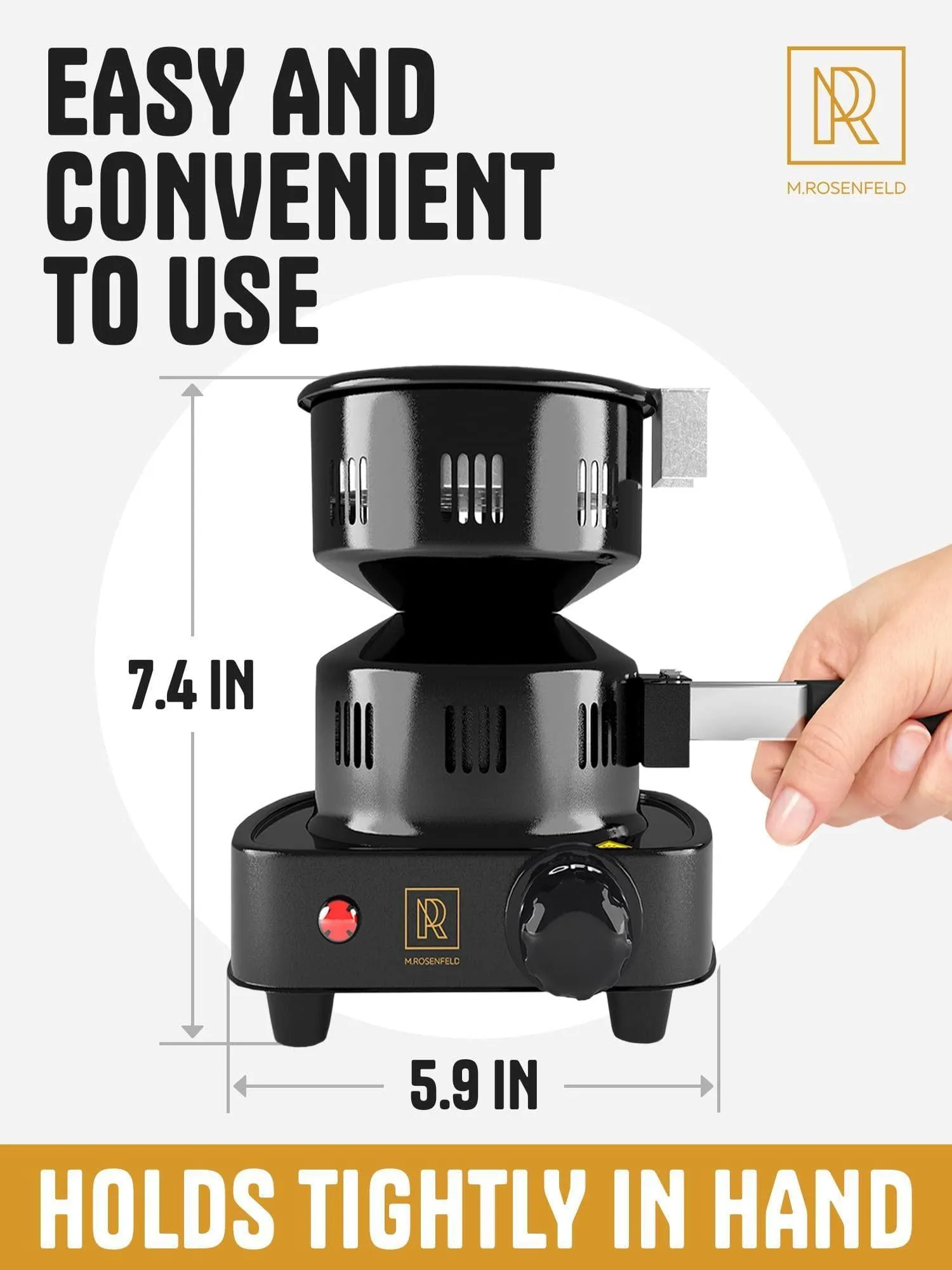 Premium Hookah Coal Burner Fire Tower for Hookah Multipurpose Electric Stove