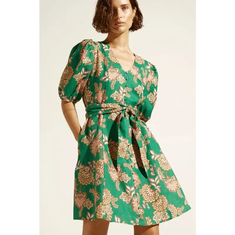 Quota Dress | K'gari Palm Green