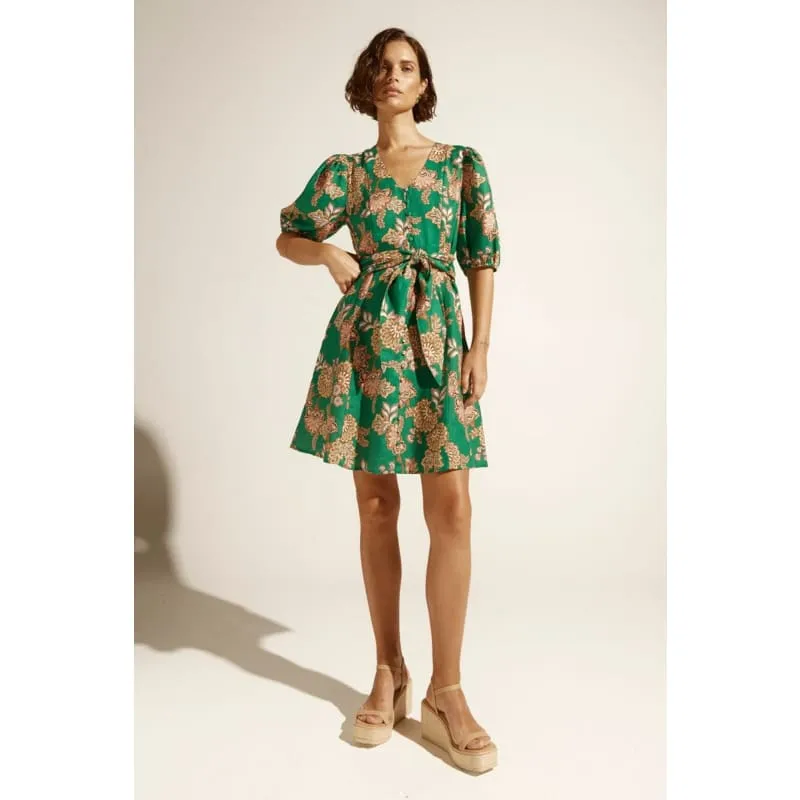 Quota Dress | K'gari Palm Green