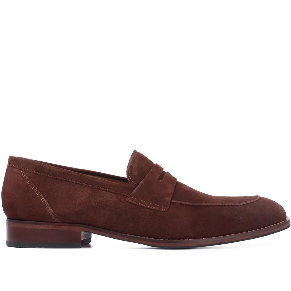 Russell Leather Penny Loafers - RUSSELL / 320 483