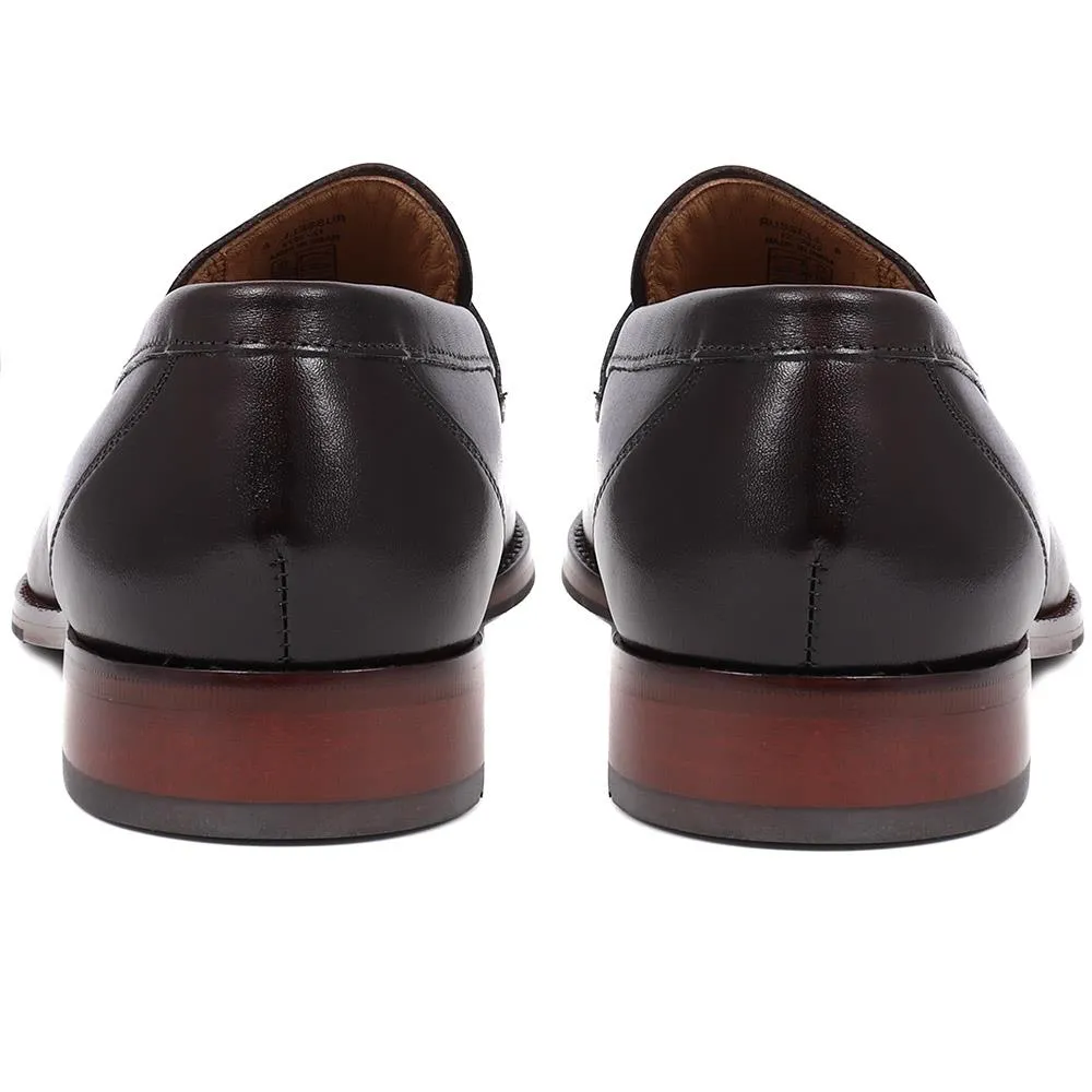 Russell Leather Penny Loafers - RUSSELL / 320 483