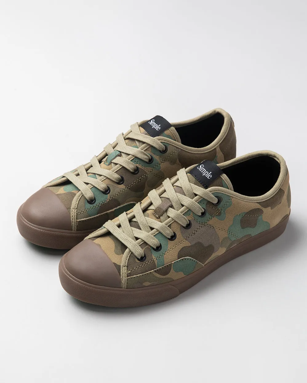 S1 Low Suede Shoes in Camo