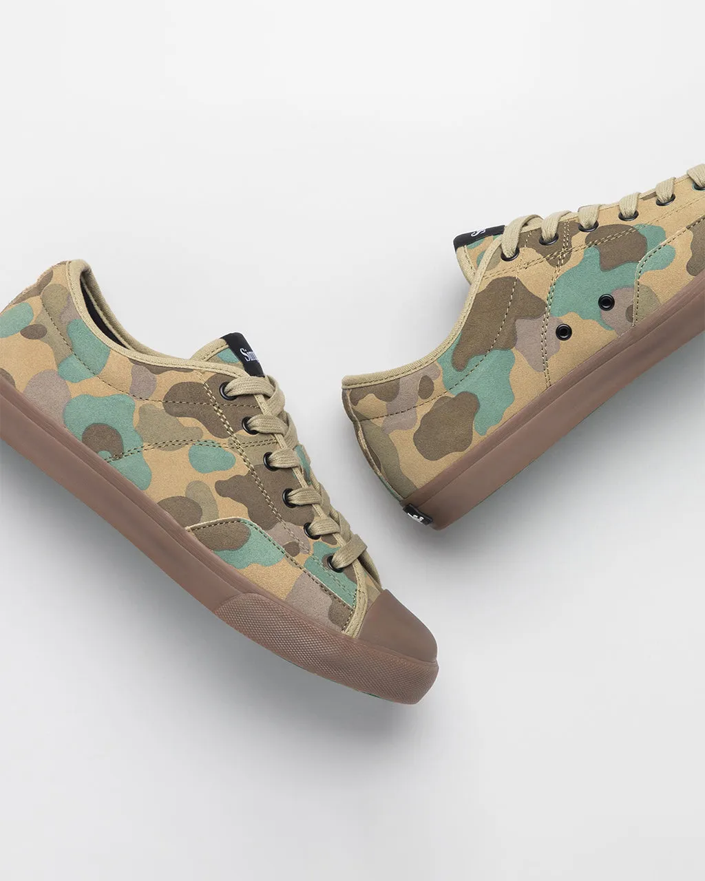 S1 Low Suede Shoes in Camo