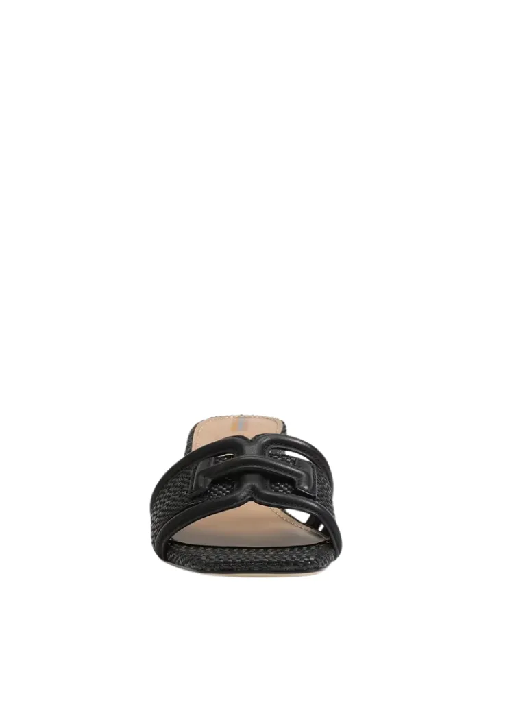 Sam Edelman Waylon Block Heel Slide-Black