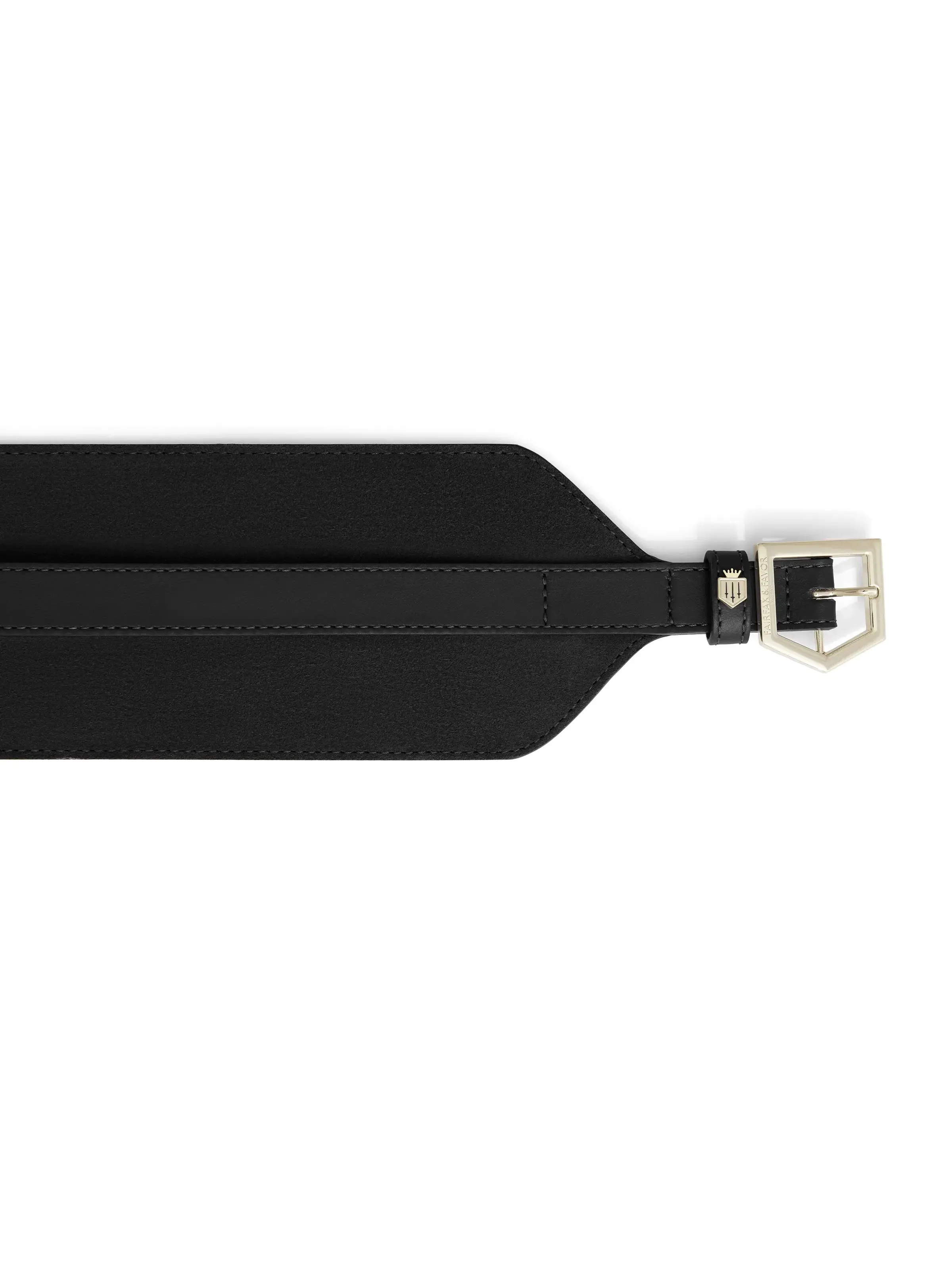 Sennowe Waist Belt - Black Suede