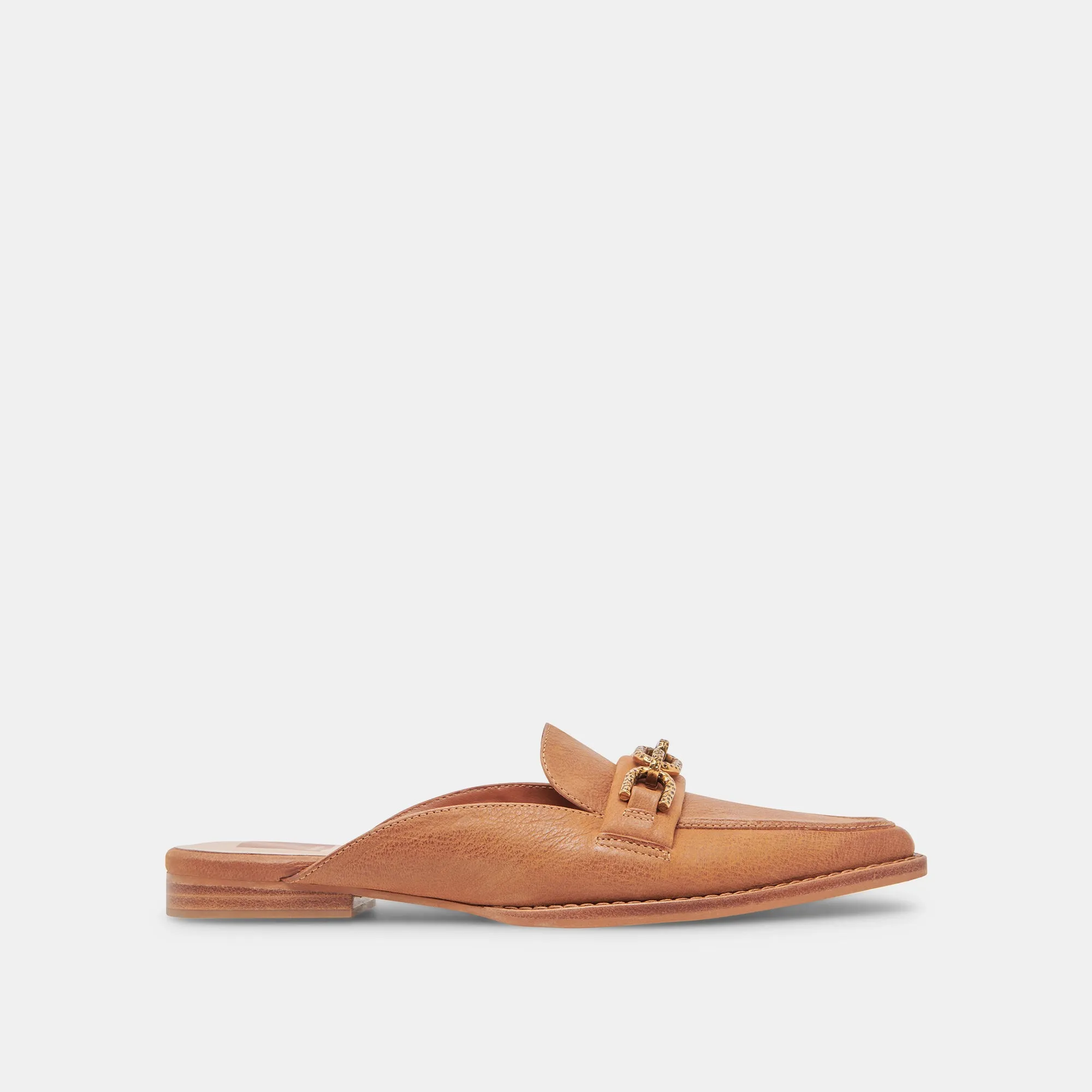 SIDON FLATS BROWN LEATHER