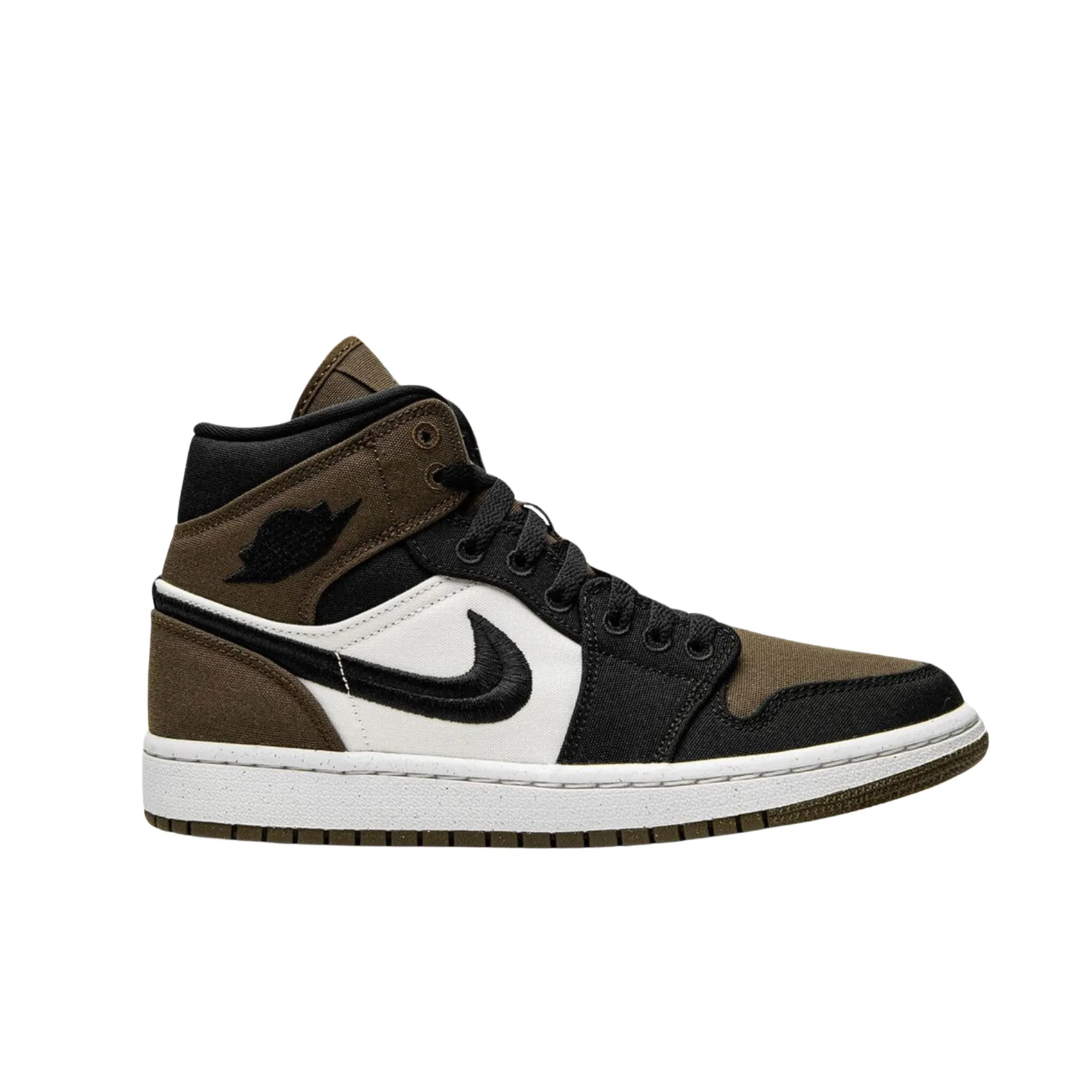 Sneakers Wmns Air Jordan 1 Mid Se - Lt Olive/Black