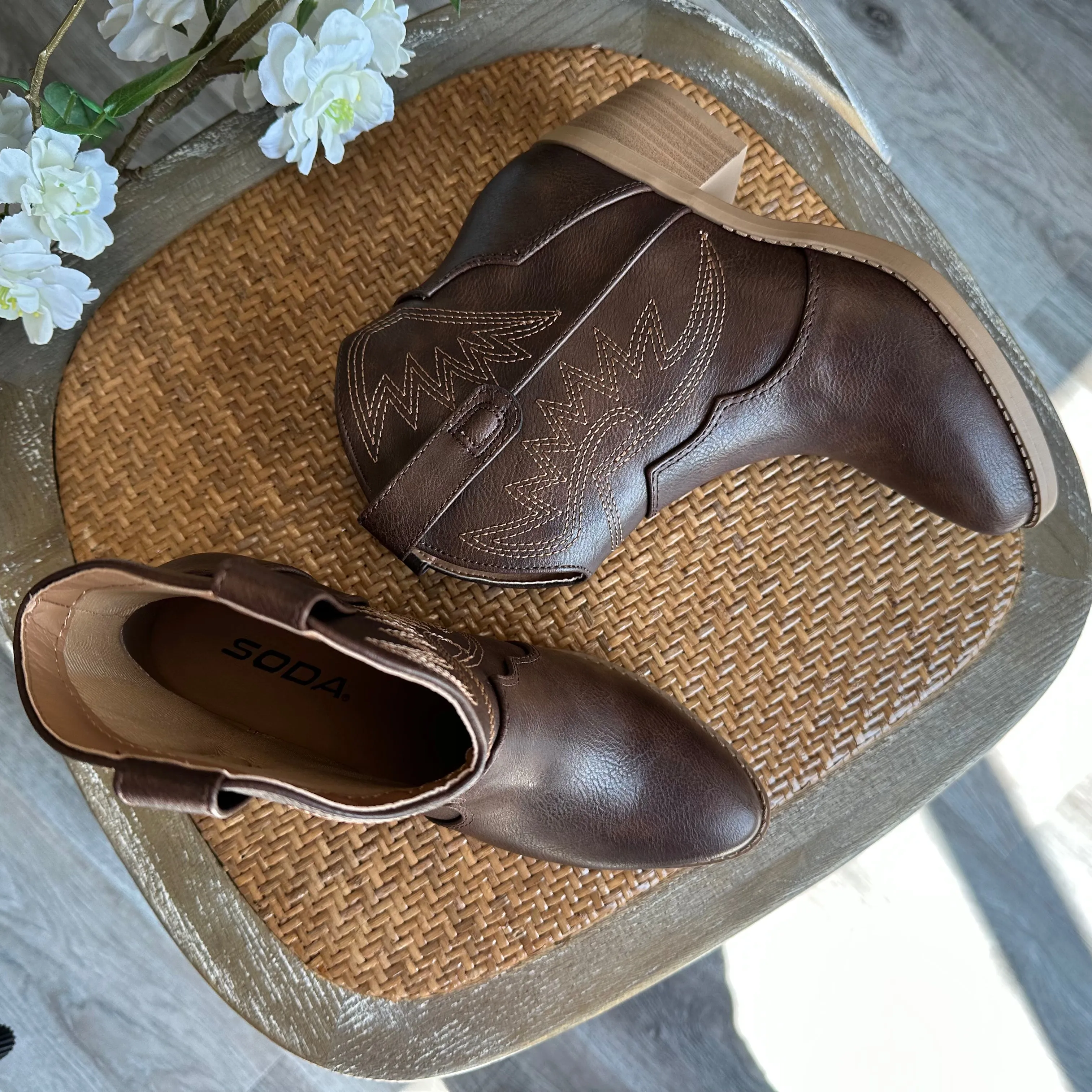 SODA "Gesso" Western Boot