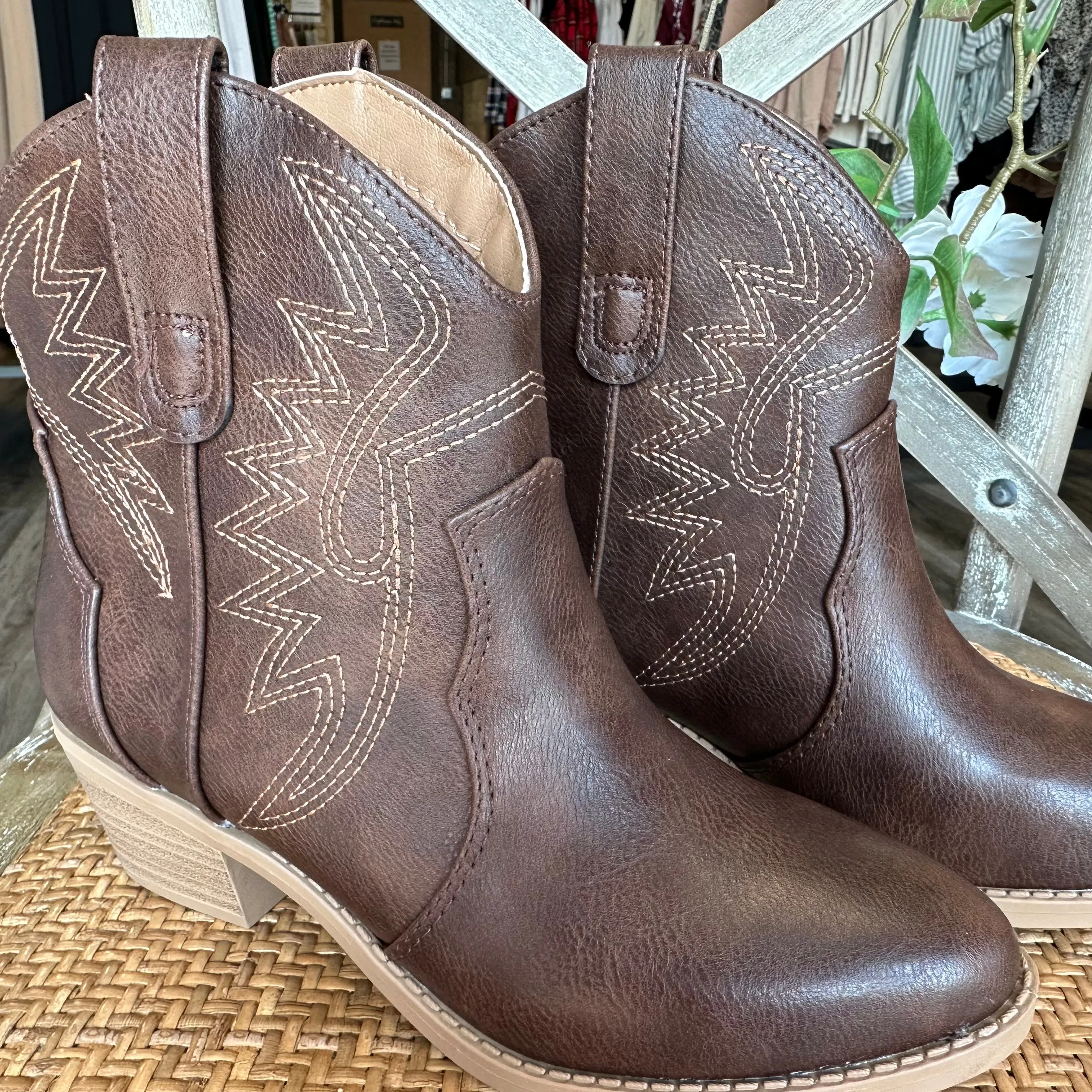 SODA "Gesso" Western Boot