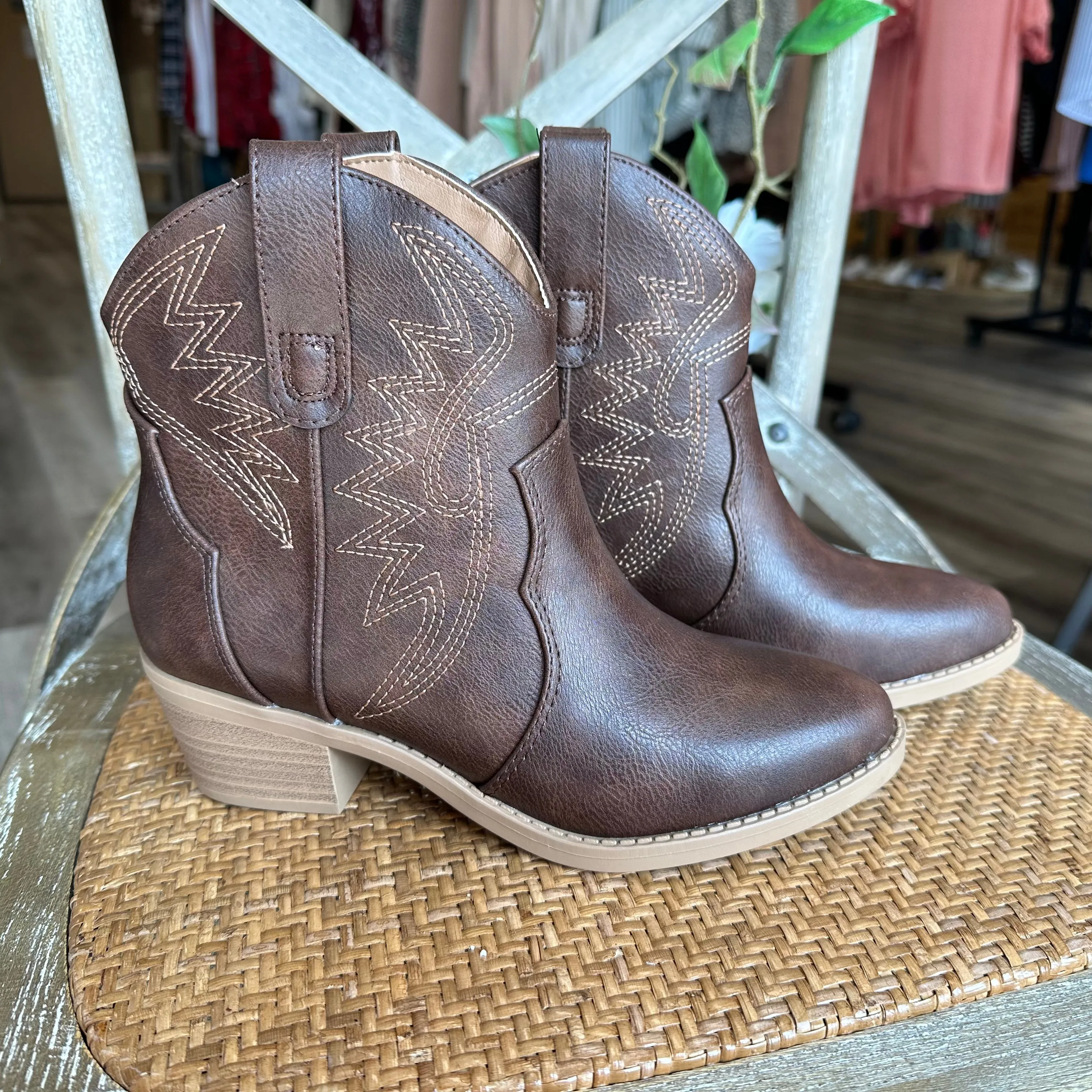 SODA "Gesso" Western Boot