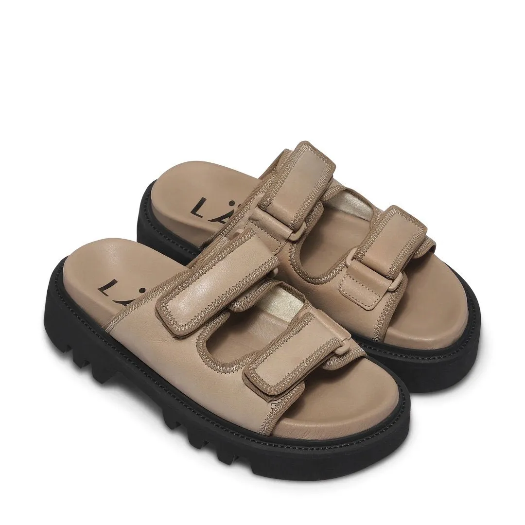 Tempo Taupe Chunky Sliders