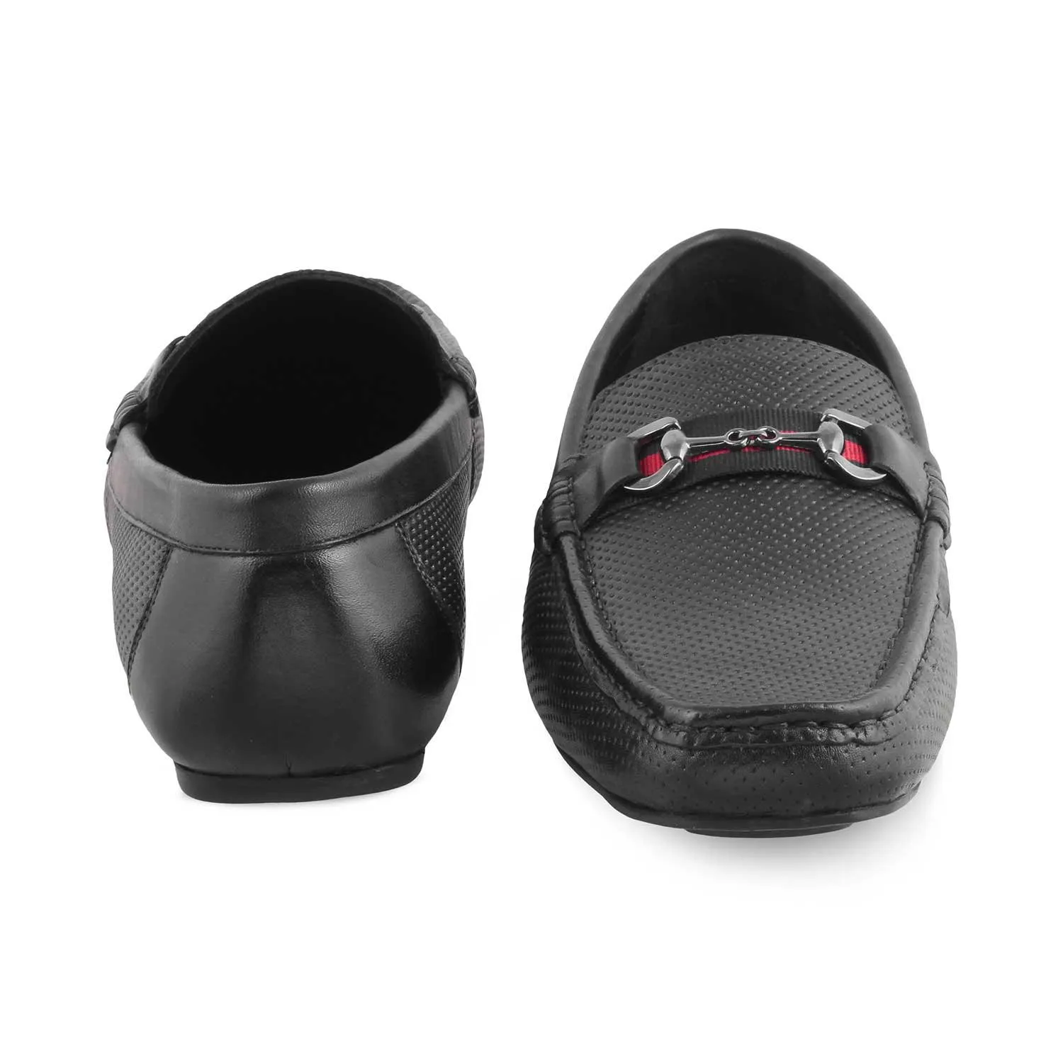 The Cedrive Black Men's Driving Loafers Tresmode