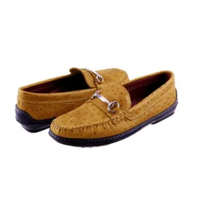 Traditions Ostrich Bridge Bit Loafer