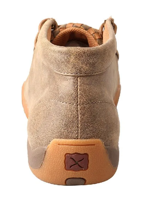 Twisted X Men's Chukka Driving Mocs, Bomber/Tan