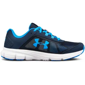 Under Armour Academy/White/Blue Circuit Rave 2 Sneaker