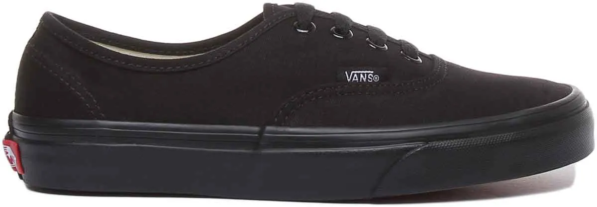 Vans Classic Authentic In Black Black For Women