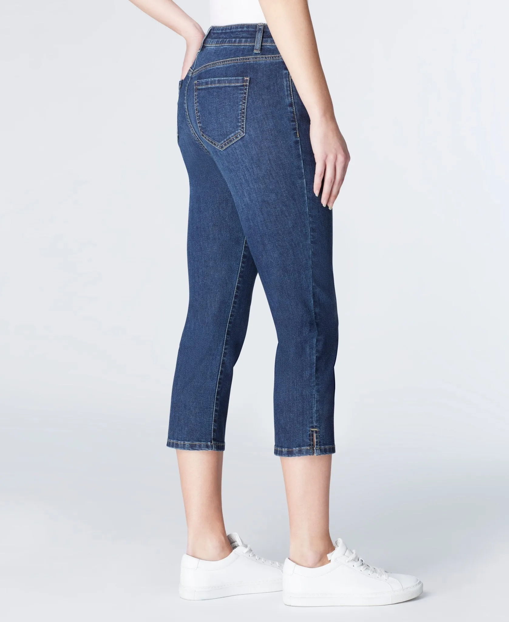 Westport Signature Capri Pants with Side Slit