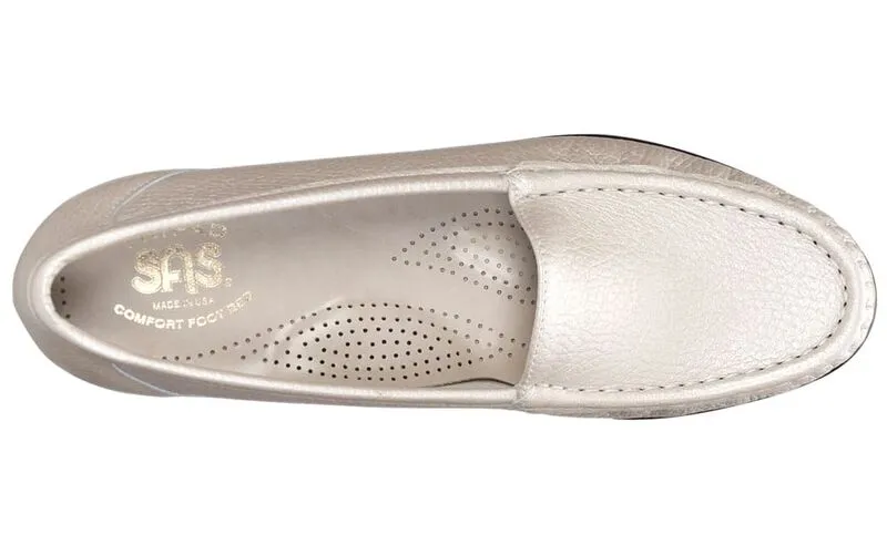 WHITE | Simplify Slip On Loafer at Brandy's Shoes Made in USA