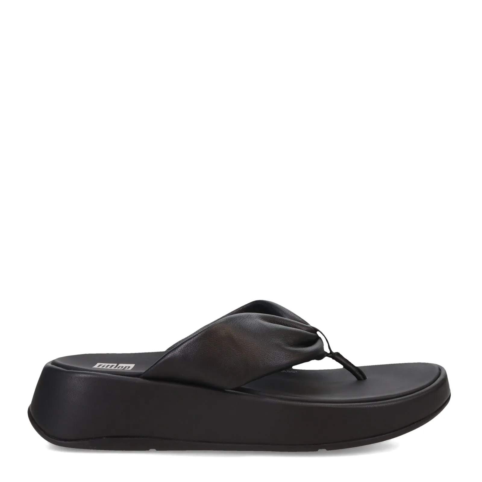 Women's FitFlop, F-Mode Leather-Twist Toe-Post Sandal